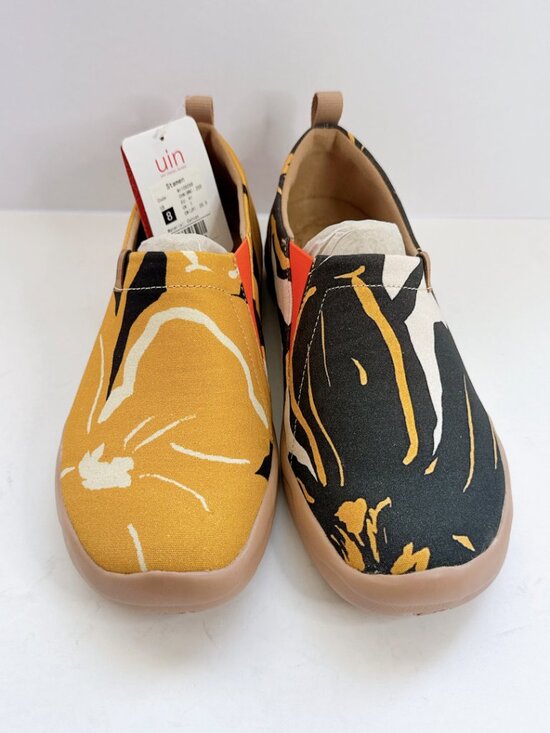 Mens Shoes Size 8 NWT UIN Slip On Shoes Canvas Comfortable Stamen main image 6